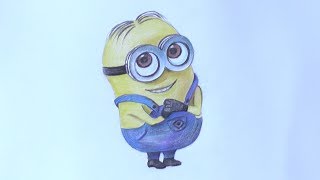Как нарисовать Миньона из Гадкий Я How to Draw a Minion | Art School