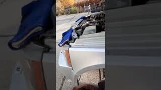 Range rover vouge порвался тросик как открыть капот