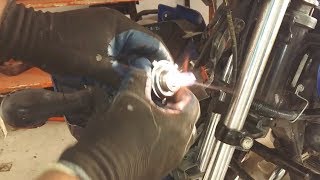 colocar un bombillo LED a uma boxer