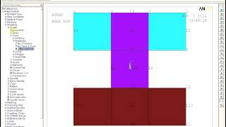 ANSYS Сопротивление материалов. H-03 (геометрические характеристики плоских фигур).