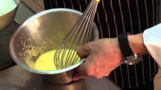 Cuisine Culture™ how to prepare caramelized apples with Lavender Ice Cream by Chef Galvin Brothers