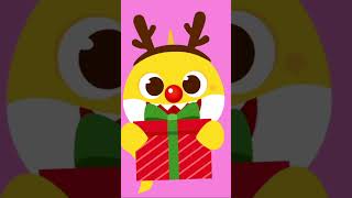 The Red-Nosed Baby Shark #shorts | Christmas Shark Family 
