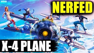 X-4 STORMWING PLANE NERF INFORMATION (7.01 UPDATE) | Fortnite