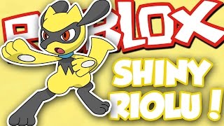 GETTING SHINY RIOLU!! / Roblox Pokemon Brick Bronze