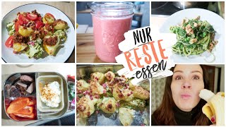 ESSEN NUR AUS RESTEN CHALLENGE. Günstige, gesunde & leckere Rezepte. Geld sparen. FOOD DIARY.