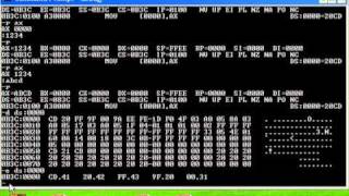 Learning the 80x86 through Debug
