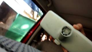 Как  снимать зеркало салона ,с лобового стекла  VW T4