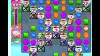 Candy Crush Saga Level 2408 solved - NO BOOSTERS !
