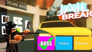 NEW "CRIME BOSS" ROLE!!! (Roblox Jailbreak)