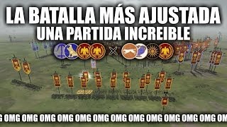 JUGANDO Rome 2 Total War - "La Batalla Más Ajustada"