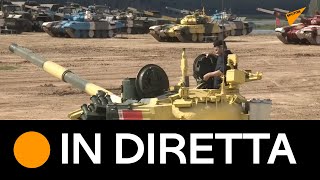 Russia, cerimonia di apertura dei Giochi Internazionali dell'Esercito ad Alabino