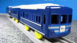 プラレール 往復EF66 修理と改造モーター車の試運転