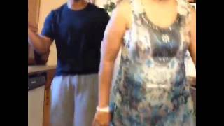 Mom And Son Doing The "Hot Nigga" Dance aka Donte and Della