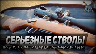 The Hunter #6: Серьезные стволы. Тест крупнокалиберных винтовок.