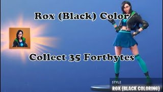 Fortnite ROX (BLACK) Color!