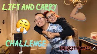 LIFT AND CARRY CHALLENGE!!( Couple edition)
