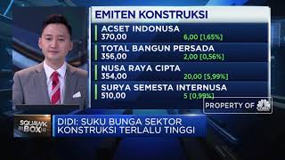 Gapensi: Terlalu Tinggi! Suku Bunga Kredit Konstruksi Tak Manusiawi