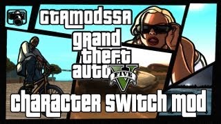 GTAModsSA || GTA V Character Switch Mod for GTA SA || Mods* || HD