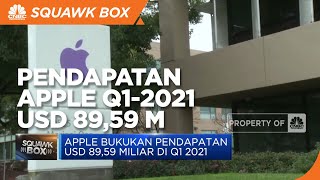 Apple Bukukan Pendapatan USD 89,59 Miliar di Q1-2021