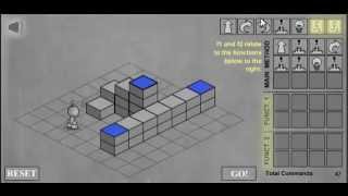 Light-bot levels 1, 2, 3, 4, 5, 6, 7, 8, 9 playthrough - how to do the levels