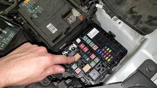 2017 Kia Soul Starter Relay & Fuel Pump Fuse Location