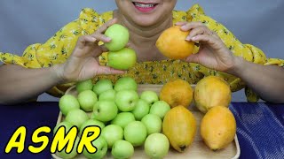 ASMR • Jujube - Putsa & Pouteria Campechiana - Mon Khai • Eating Sounds • Light Whispers • Nana Eats