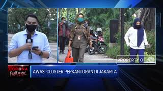 Awas! Cluster Covid-19 Perkantoran di Jakarta