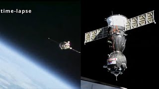 Soyuz MS-20 docking