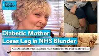 Diabetic Mother Loses Leg in NHS Blunder