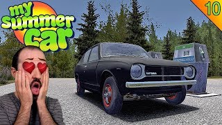 COCHE BASE ACABADO!! PRECIOSO :3 | MY SUMMER CAR Gameplay Español