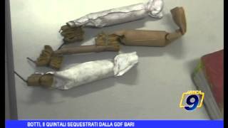 Botti, 8 quintali sequestrati dalla GDF Bari
