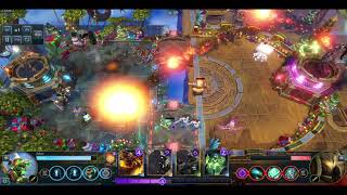Minion Masters: Long one against defensive ranged Morelia