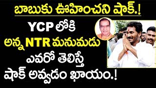 బాబుకు ఊహించని షాక్..! YCPలోకి అన్న NTR మనవడు ఎవరో తెలిస్తే షాక్ అవ్వడం ఖాయం..! | AP Politics