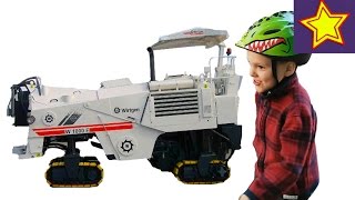 Детям про машины. Дорожно-строительная техника. Видео для детей Kids video about machines