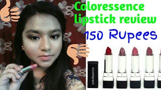 Reviewing Coloressence lipstick.