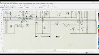 Масштабирование отсканированных чертежей в CorelDRAW