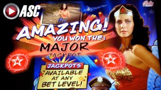WONDER WOMAN | Bally - MAJOR Progressive! Slot Machine Bonus Win