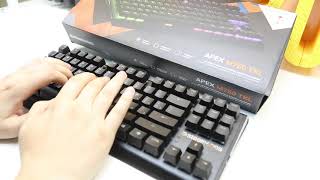 Тест шума SteelSeries Apex M750 TKL