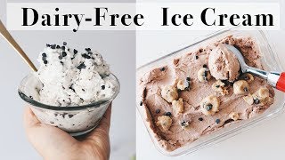 Dairy-Free Ice Cream (Easy & Simple Ingredients!) No Churn Recipes