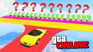 1001 РАМПА! КАКАЯ ИЗ НИХ ДОВЕДЕТ ДО ФИНИША? ГОНКИ GTA 5 ONLINE ( ГТА 5 ГОНКИ )
