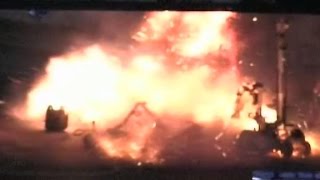 New video of explosion in New Jersey