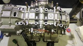 Собираем движок от снегохода BRP SUV 600
