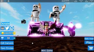 ROBLOX GIANT DANCE OFF SIMULATOR: Marshmello Party