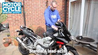 Shorai Lithium Iron battery vs Standard Lead Acid | Comparison test review