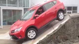 Новый RAV4 диагональное вывешивание
