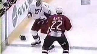 USA vs. CANADA hockey brawl