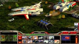 C&C Generals: XenoForce 1.5 - Earth Forces General Skirmish Battle