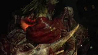 RESIDENT EVIL 2 birkin container fight