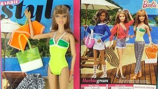 Барби одежда для кукол Обзор Саммер из серии Стиль Summer Style Barbie doll ♥ Barbie Original Toys
