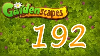 Gardenscapes level 192 Walkthrough